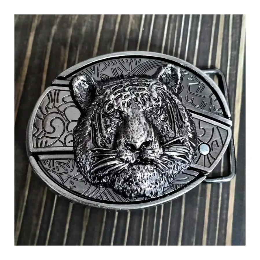Dog Head Knife Belt Buckle Knife