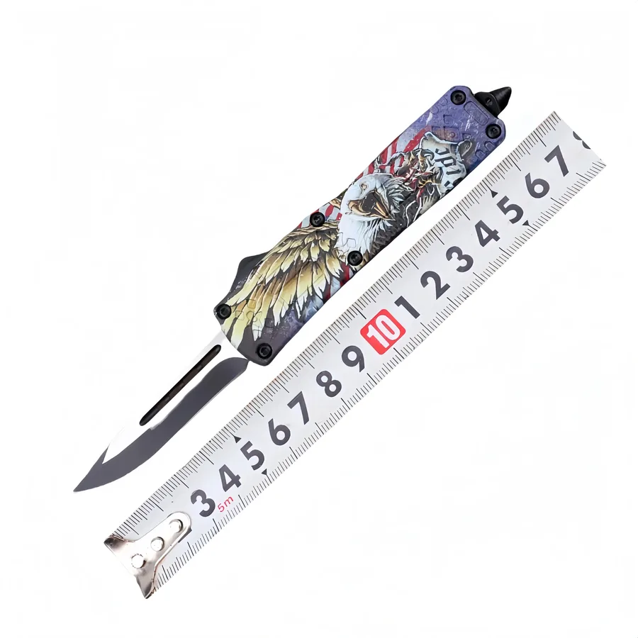 7 Inch Utility Switchblade Camping Tools Knife