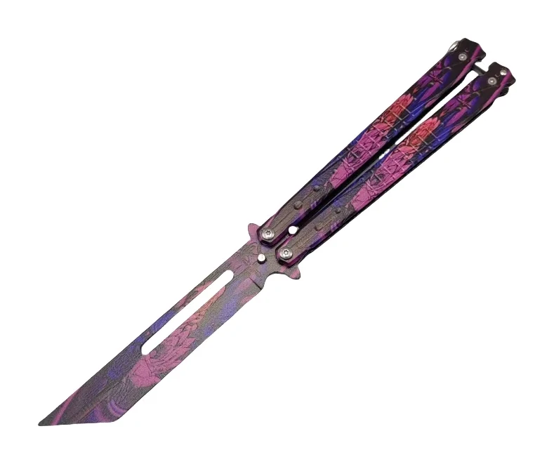 Square Head Ghost Extermination Unsharpened Csgo Fancy Butterfly Knife Training