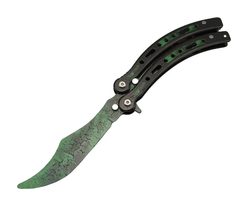 Game Go Steel Balisong Butterfly Knife Trainer