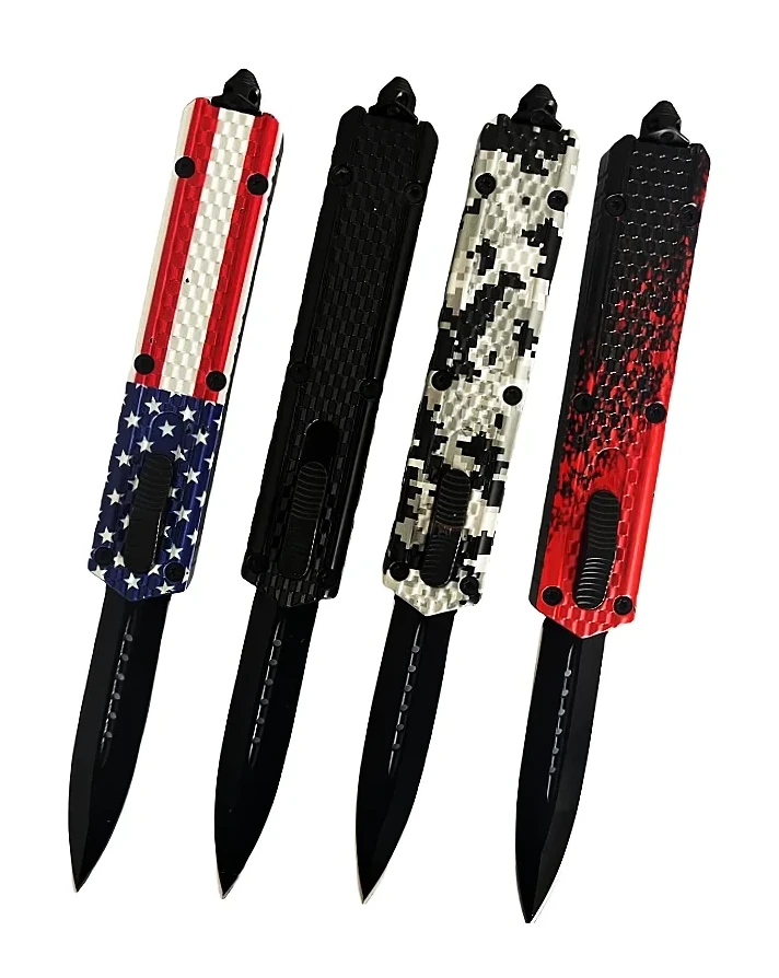 2.62 Inch Double Edge OTF Automatic Knife