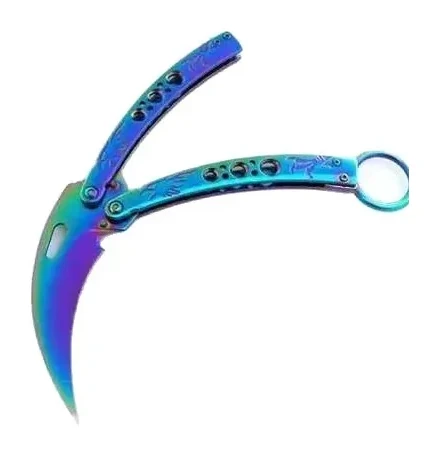 Premium Beginner Training Knife Butterfly Knife Cool Play Handsome Knife Unsharpened