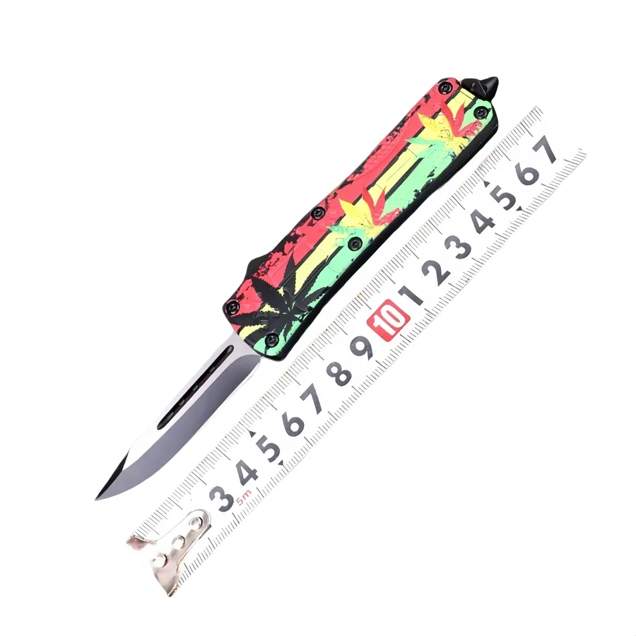 7 Inch Utility Switchblade Camping Tools Knife