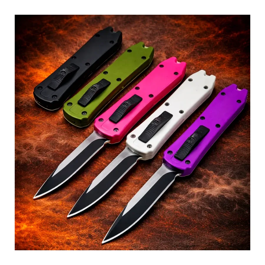 3.25 Inch Pocket Mini Coffin Blaster OTF Knife ,