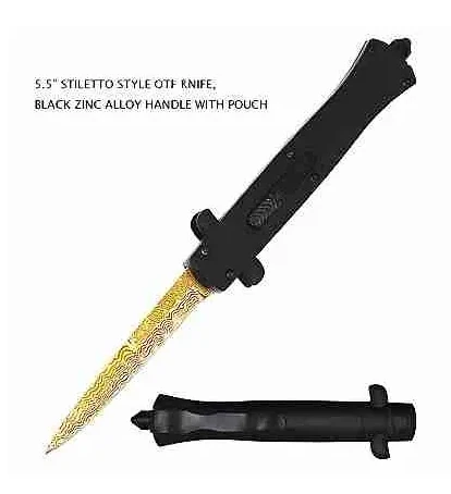 Gold Blade Akc OTF Knife