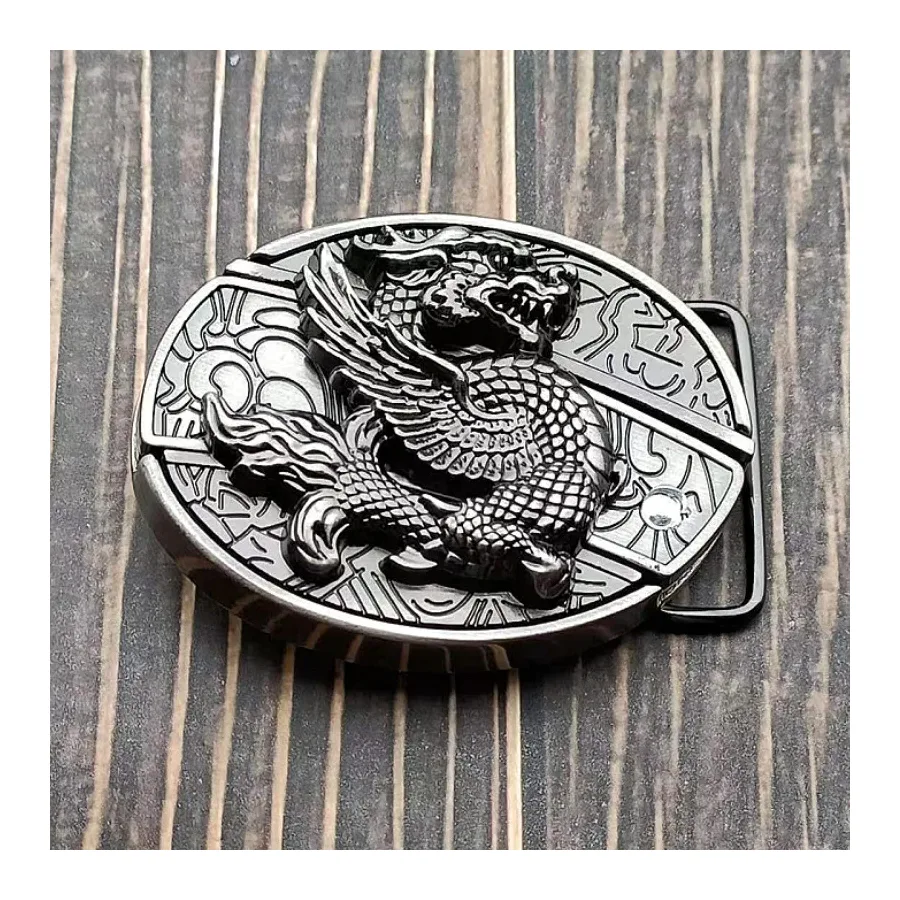 Flying Dragon Knife Belt Buckle Knife