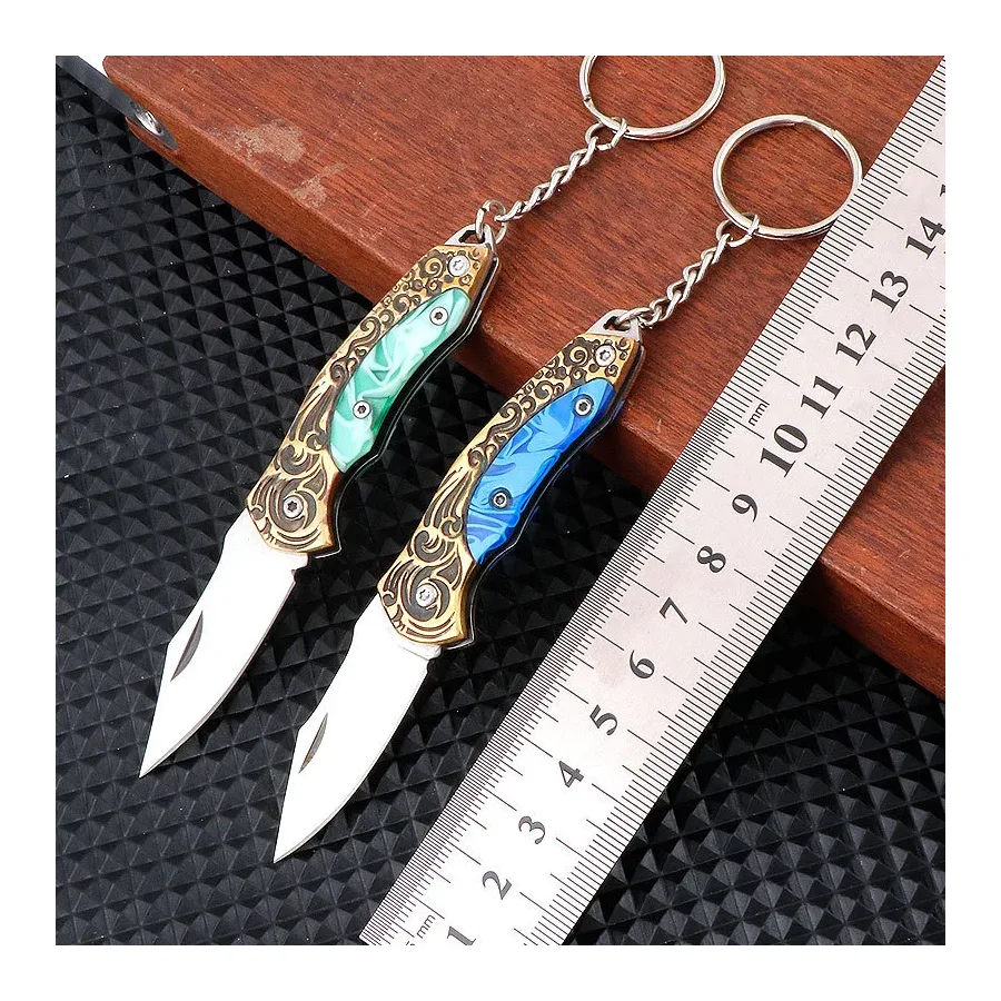 Brass Mini Folding Knife