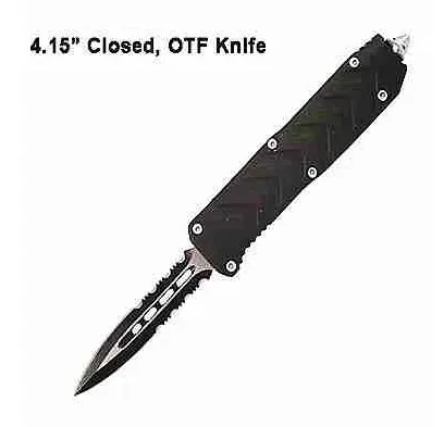4.15 Inch Texture Stiletto OTF Knife