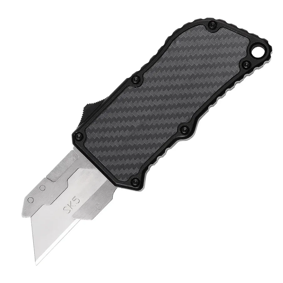 Multi-purpose OTF Box Cutter Utility Knife For Outdoor & Industrial Use