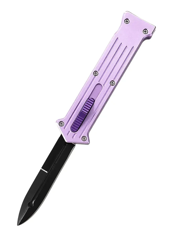 Ice Lilac Rail OTF Knife - Lilac Handle Set