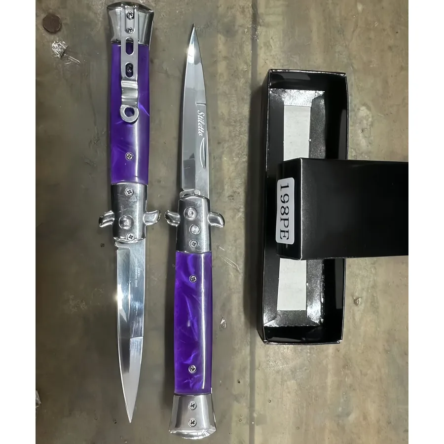 Inch Italian Stiletto Collections Switchblade - 198pe