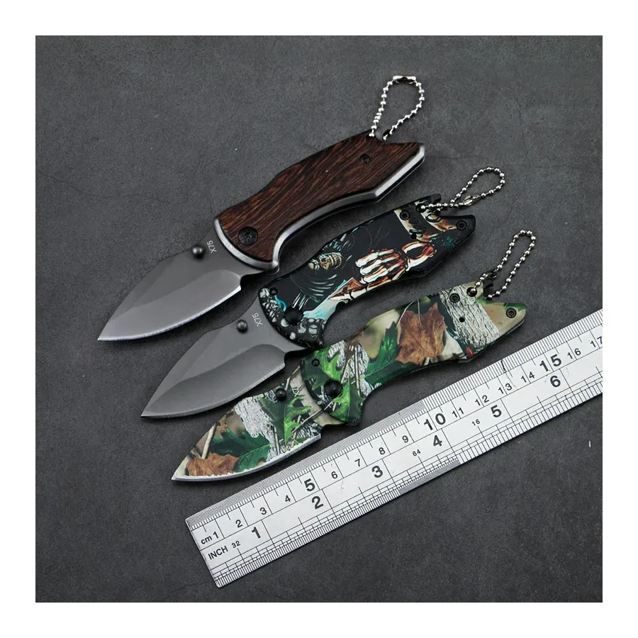 Stainless Steel Wooden Handle Sharp Folding Knife
