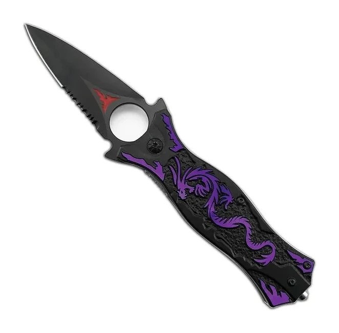 Purple Dragon Knife