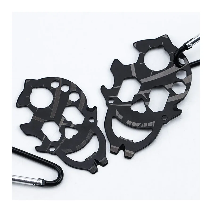 Creative Skull Field Rescue Tool Card