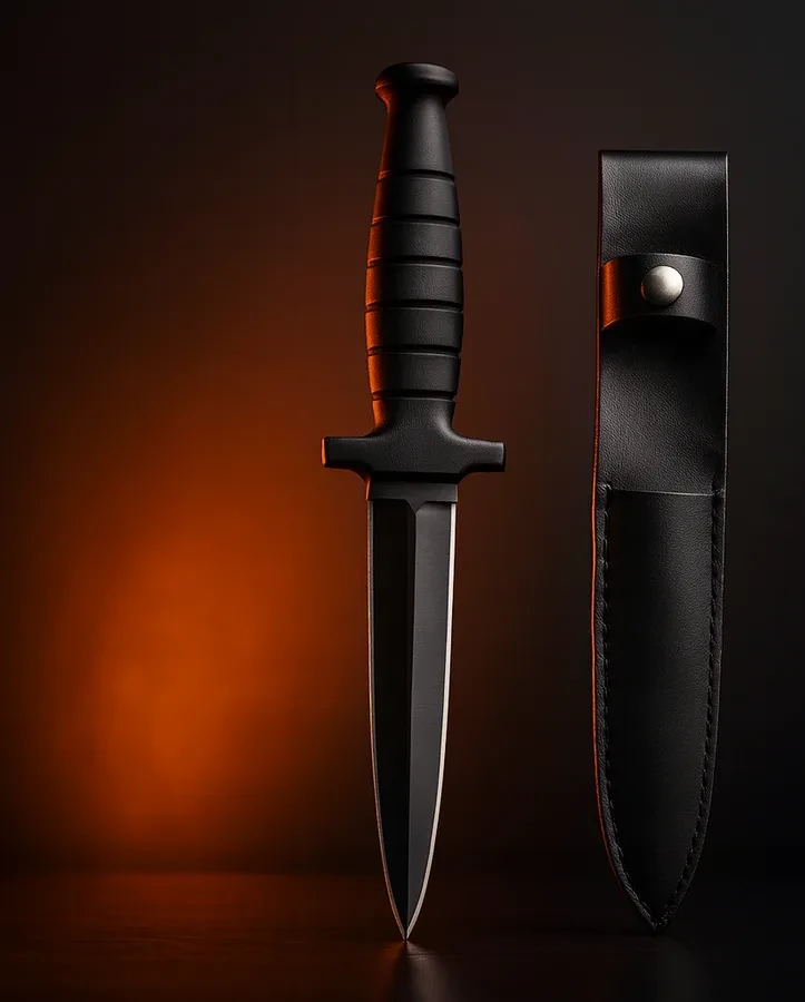 Outdoor High-hardness Portable Small Fixed Blade Knife (With Sheath)