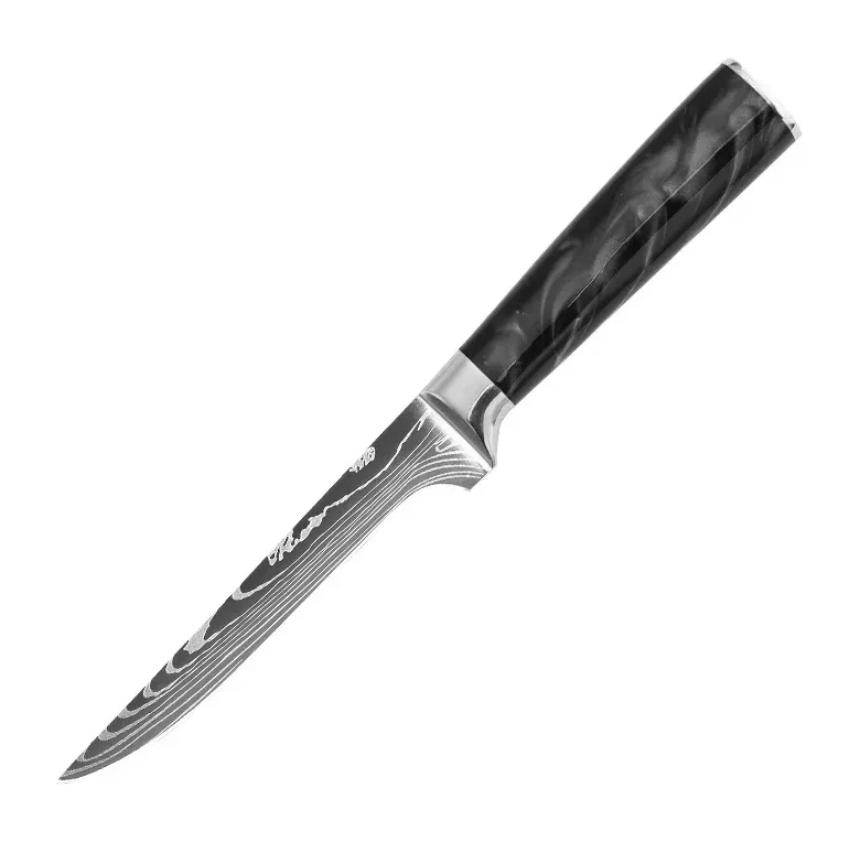 Hot Selling Kitchen Stainless Steel Sharp Damascus Boning Knife