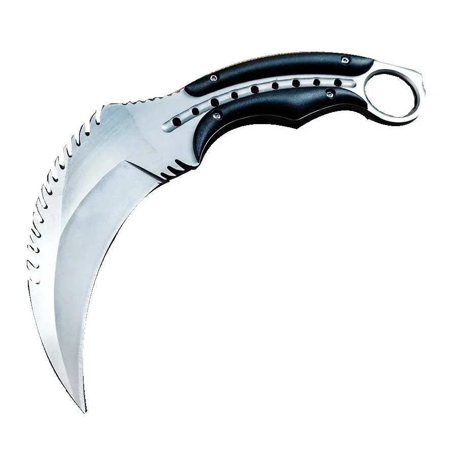 Karambit Knife Sharp Portable Tactical Combat Claw Knife Outdoor Survival Knife Portable