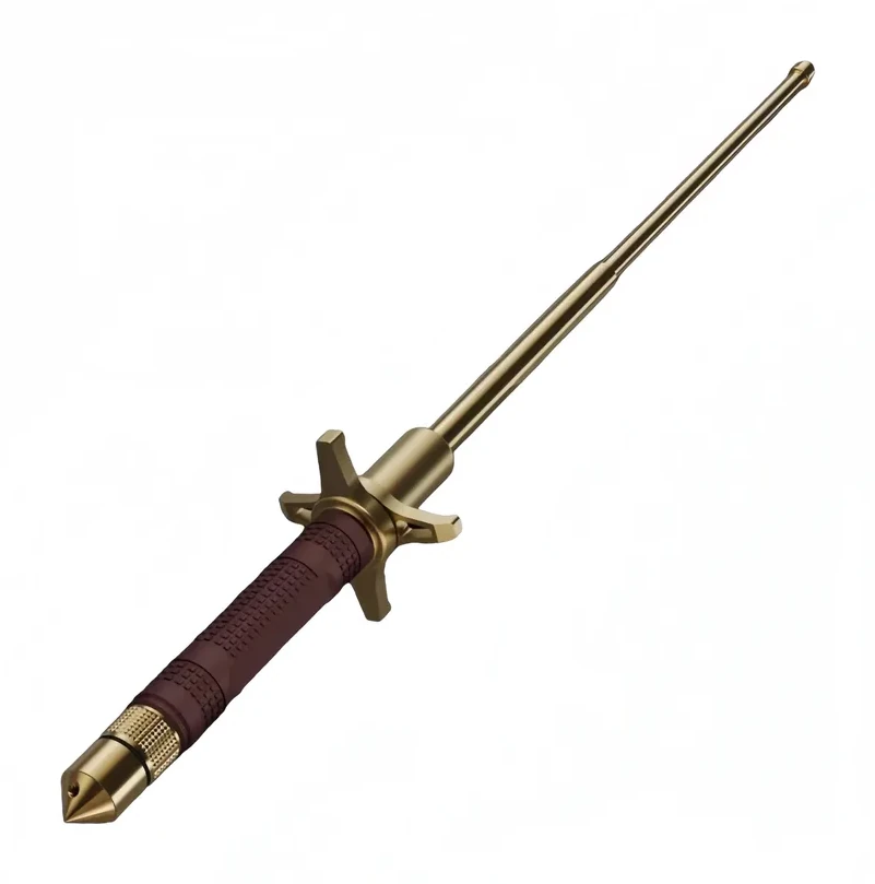 Baton Car Self-defense Weapon Legal Self-defense Supplies Telescopic Thick Stick Self-defense Three-section Mountaineering Baton Outdoor