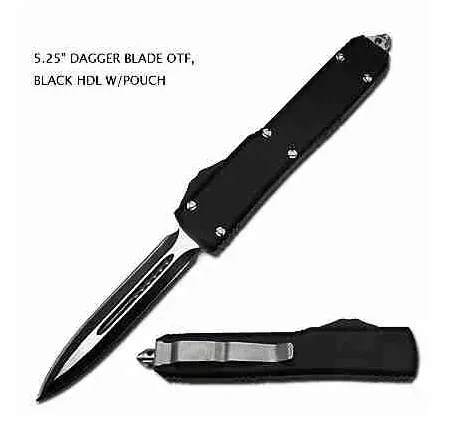 5.25 Inch Dual Action Heavy Duty Automatic OTF Knife