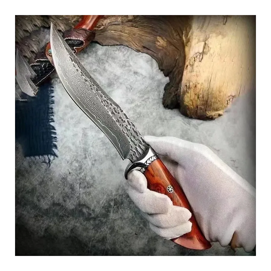 Hand-forged Damascus Knife
