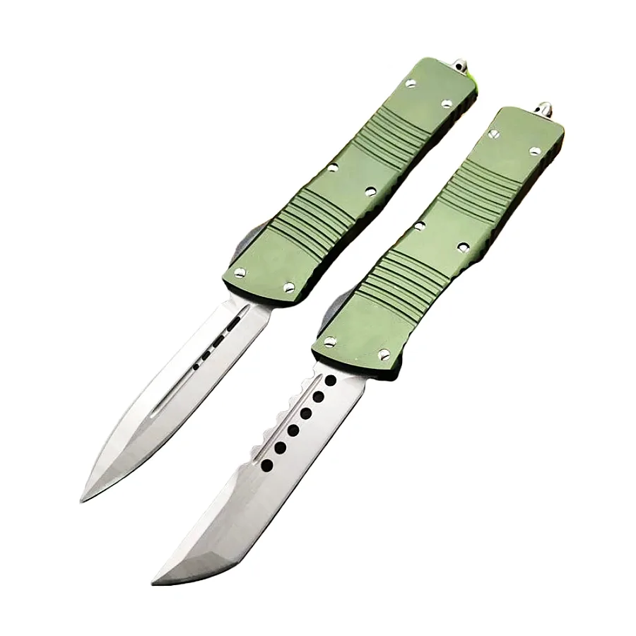 5.25 Inch Green Tactical Troodon OTF Knife