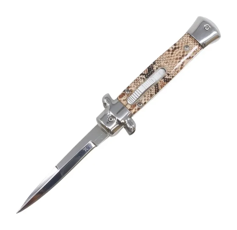 9inch Double Action Italian Stiletto
