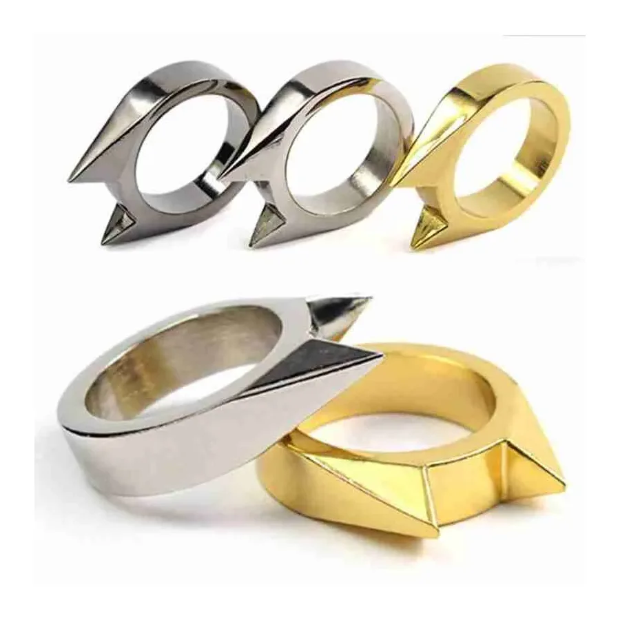 Self-defense Rings – Cat Ear Knuckle Design (Metal)