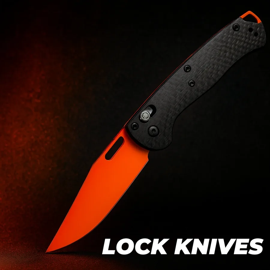 Lock-blade EDC Pocket Knife — Camping & Everyday Carry