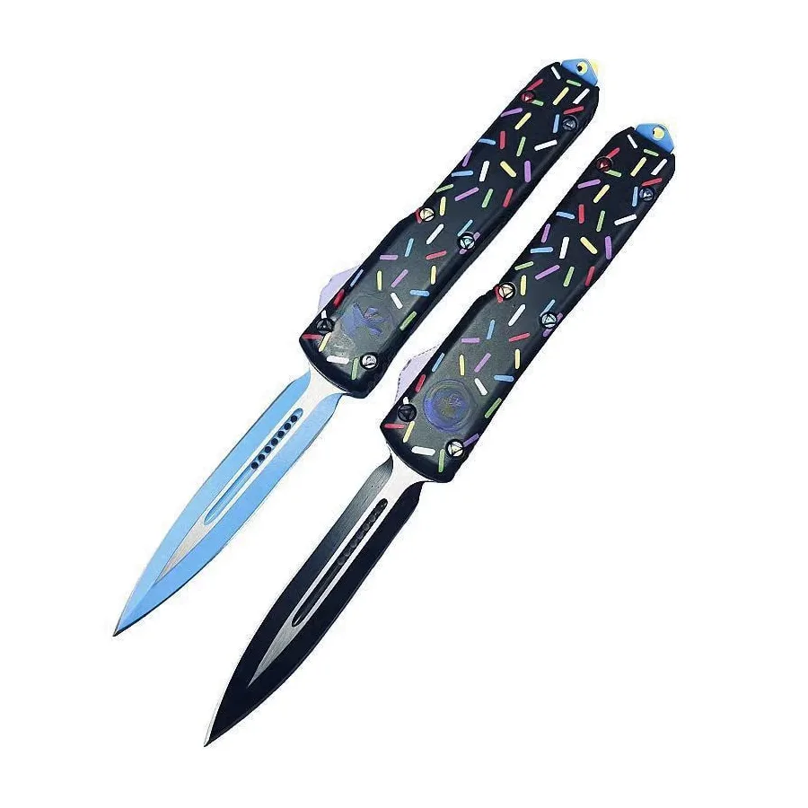5.5 Inch Black Sweetheart Warrior Automatic Knife