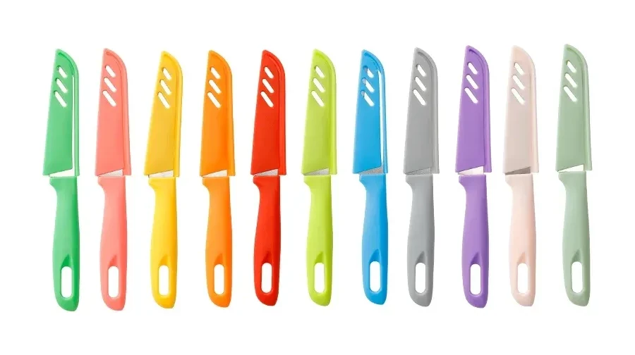 10 Pcs Paring Knife Set​/Color Mix Kitchen/camping/fish Knife