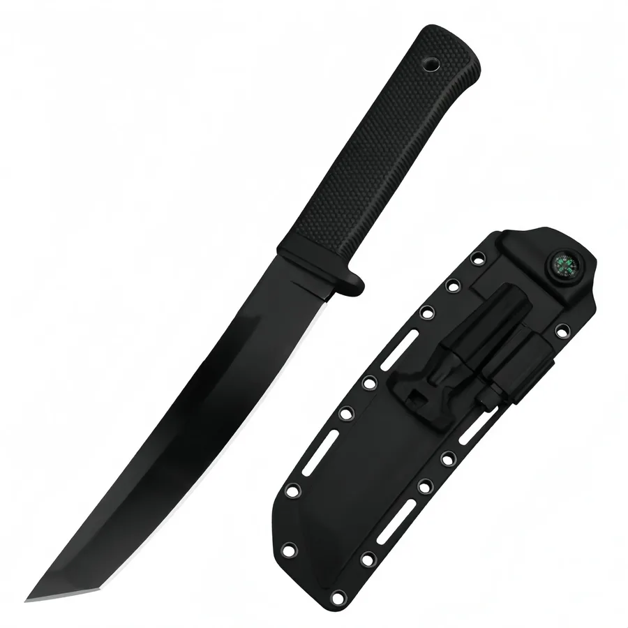 Straight Knife Wilderness Tanto Knife High Hardness Sharp