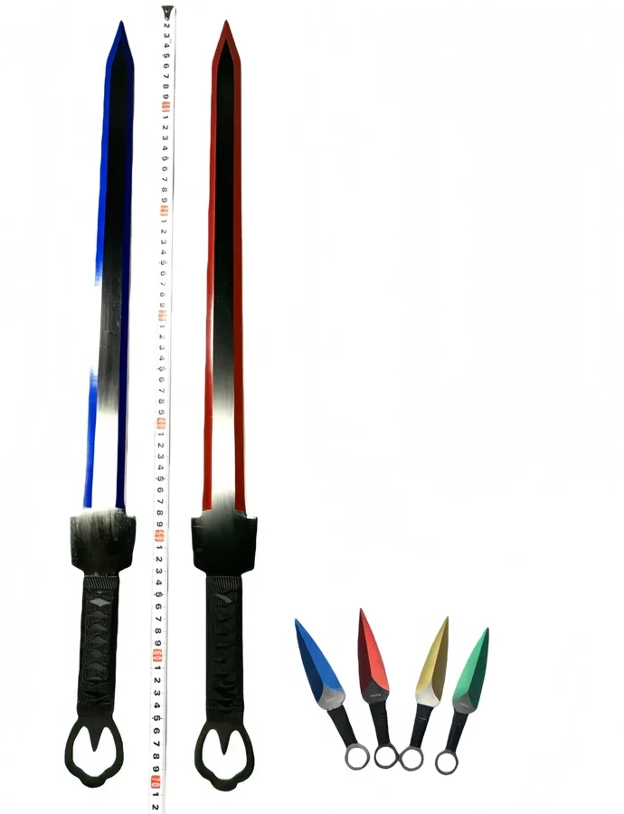 Ninja Sword (Longsword With Throwing Stars)