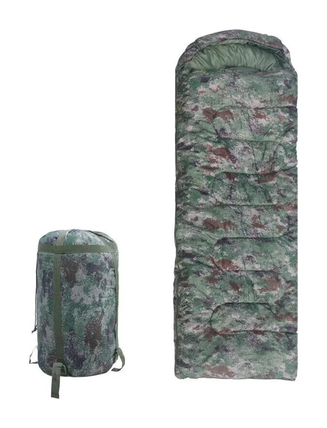 Thickened Warm Portable Camping Single Sleeping Bag