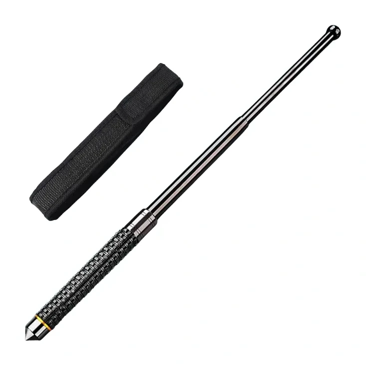Trekking Pole Self-defense Car Anti-wolf Stick Multi-function Outdoor Cane Solid Telescopic Crutch Swing Stick