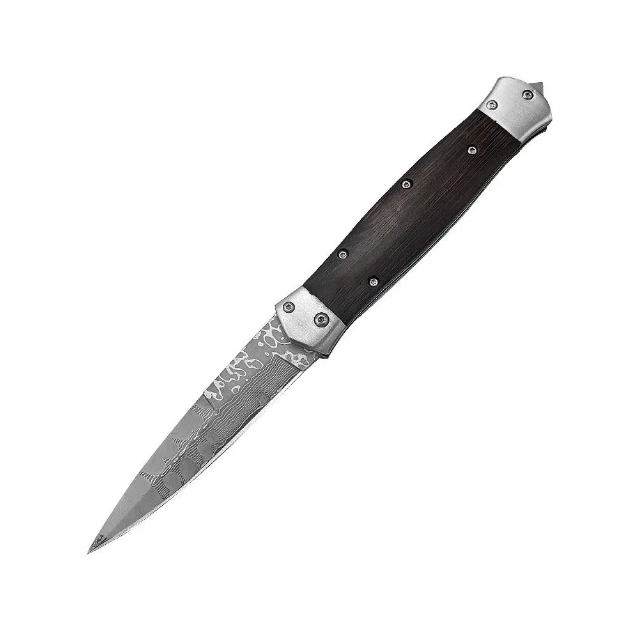 Hand Forged Patterned Damascus Steel Knife