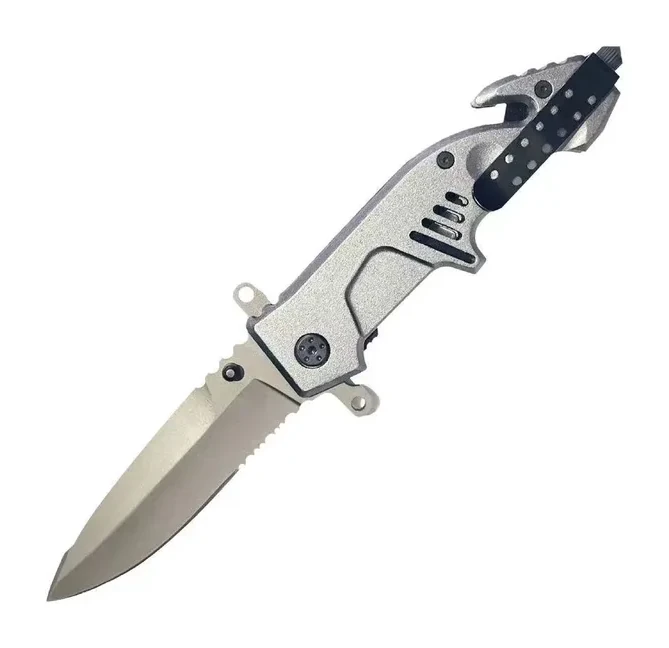 Survival Compass Knife - Multi-functional Tool For Outdoor Adventure & Camping