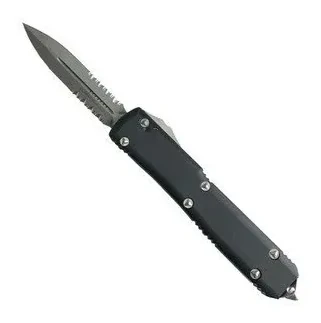 122-1or Ultratech D/e Black Standard Double Edge Dagger Blade
