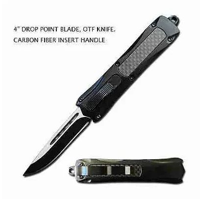4 Inch Drip Manufacturing Stiletto OTF Knife