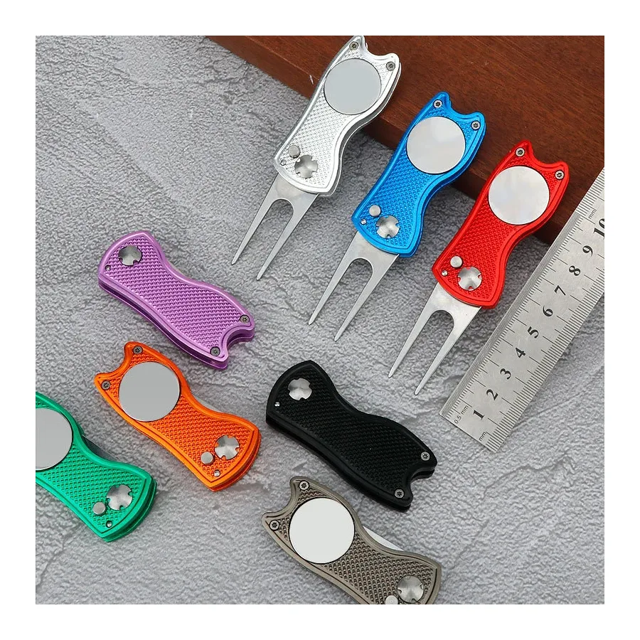 Metal Aluminum Handle Spring Ball Fork Tool Practice Ball Tool Gift Accessories