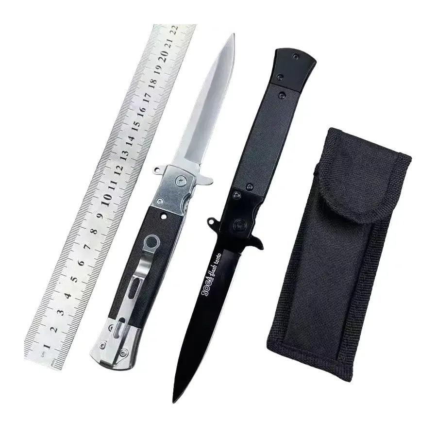 Camping Folding Knife Portable Stainless Steel Knife Fruit Knife Outdoor High Hardness Sharp Folding Knife