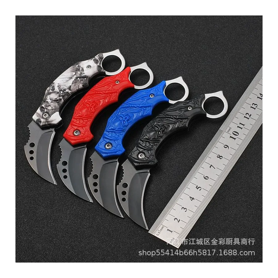 Spring Assisted Tactical Karambit Knife