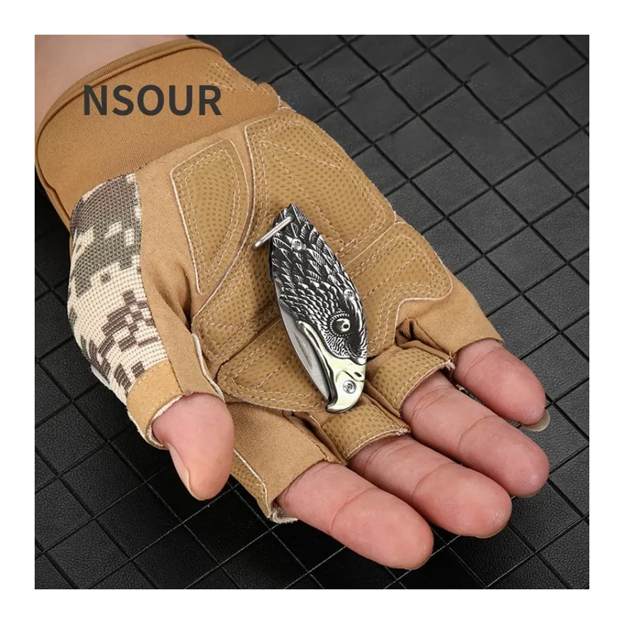 New Creative Mini Zipper Keychain Knife Portable Outdoor Survival Emergency Tool Unboxing Foldable Stainless Steel EDC Key Ring