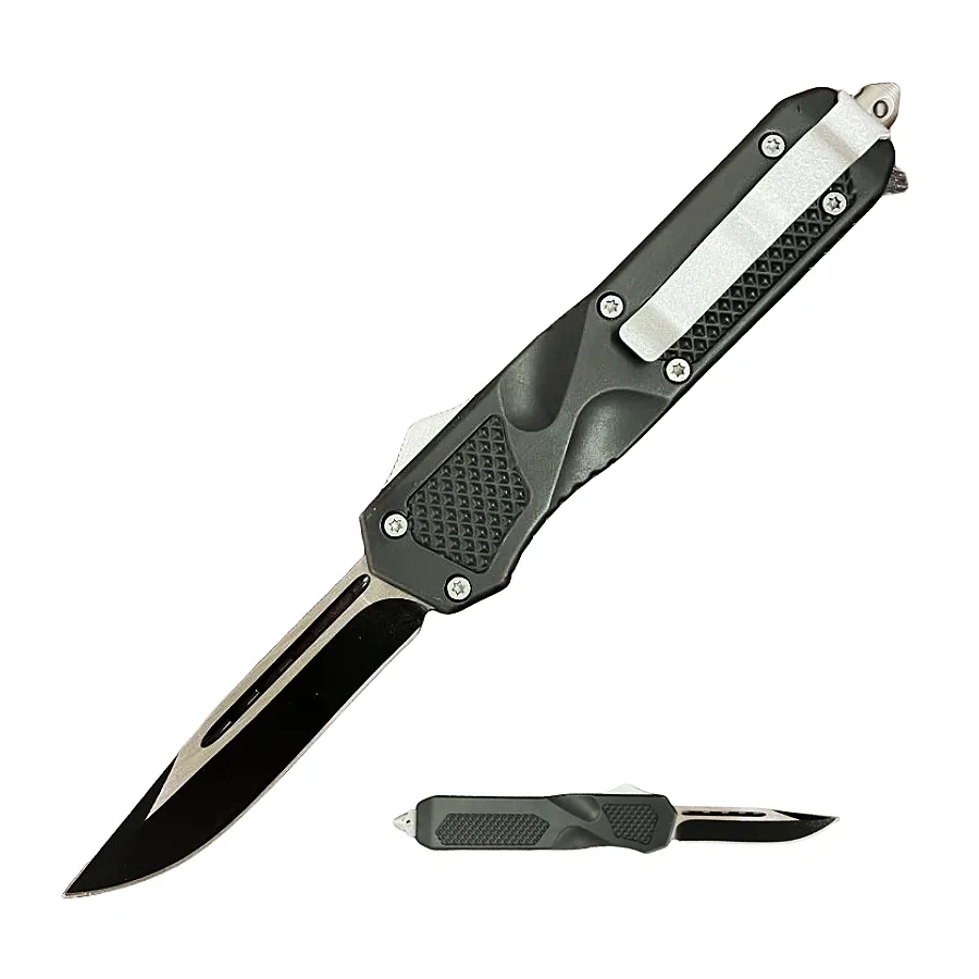 5.5 Inch Durable Venom OTF Knife Venomous Tactical Blade Design