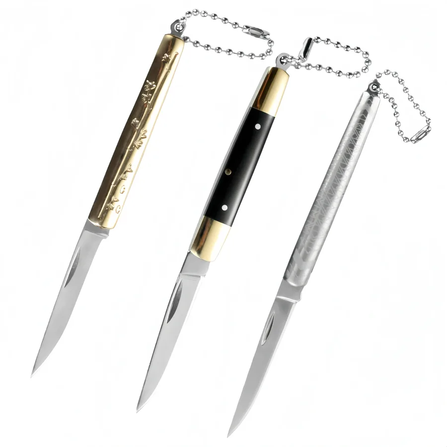 Stainless Steel Keychain Pocket Knife Outdoor Portable Pocket Knife