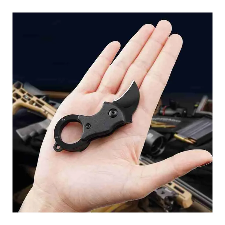 Mini Folding Knife Emergency Tools Carry Keychain Outdoor Knife With You Portable EDC Key Knife Multitool Hiking Gear
