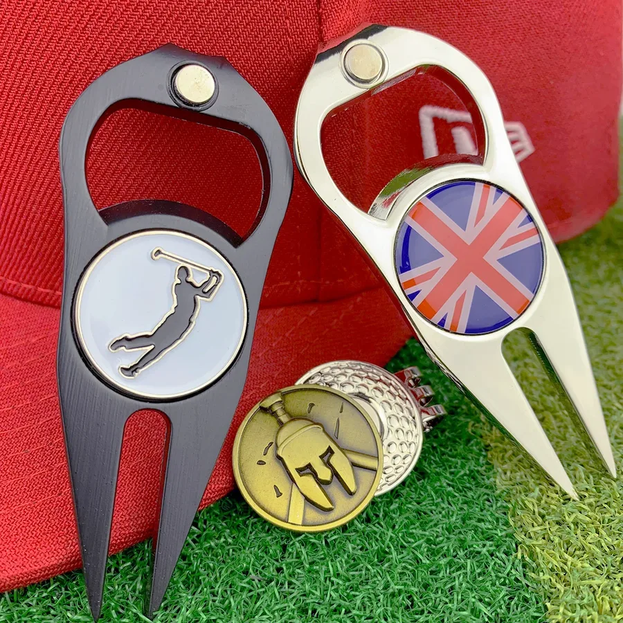 Golf Supplies, Green Forks, Metal Ball Forks, Bottle Openers, Ball Markers, Grass Tools, Gifts, Golf Magnets
