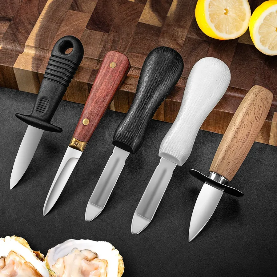 Professional Oyster Shucking Knife，Clam Oyster Opener Knives Tools