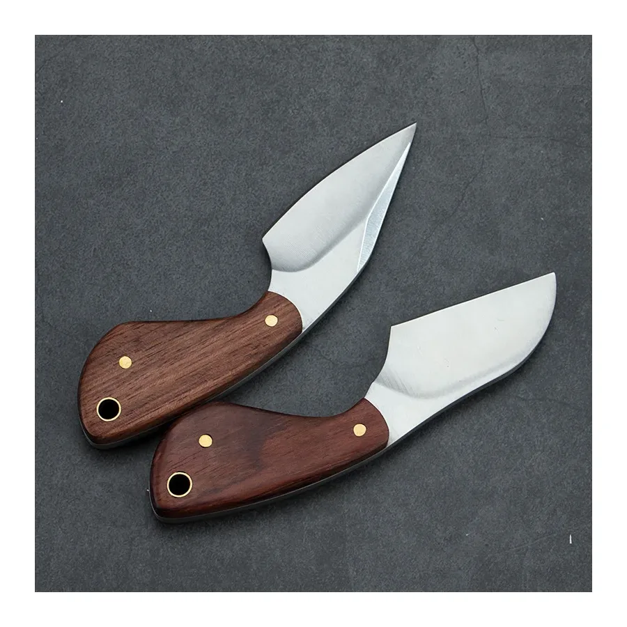 Outdoor Stainless Steel Small Straight Pocket Knife