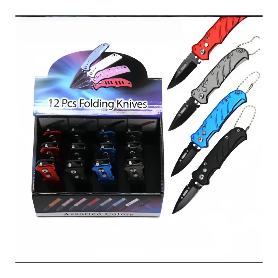 12 Pieces Mini Folding Knives