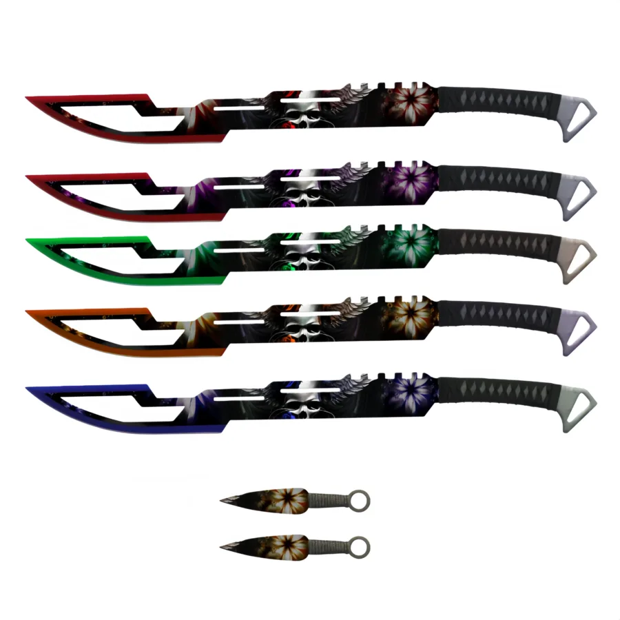 Ninja Sword (Long Sword With Throwing Stars)